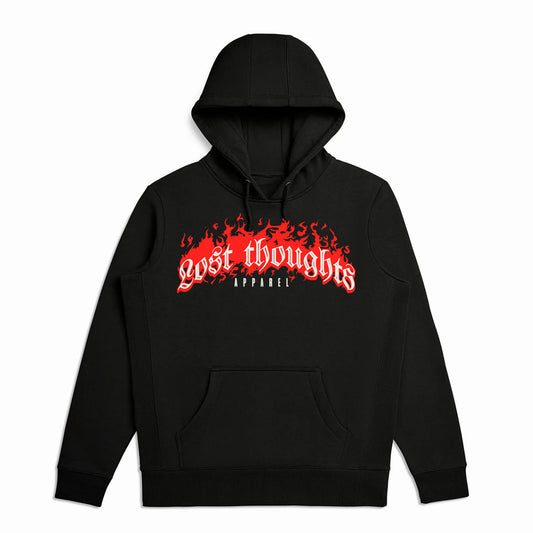 LOST THOUGHTS FLAME HOODIE