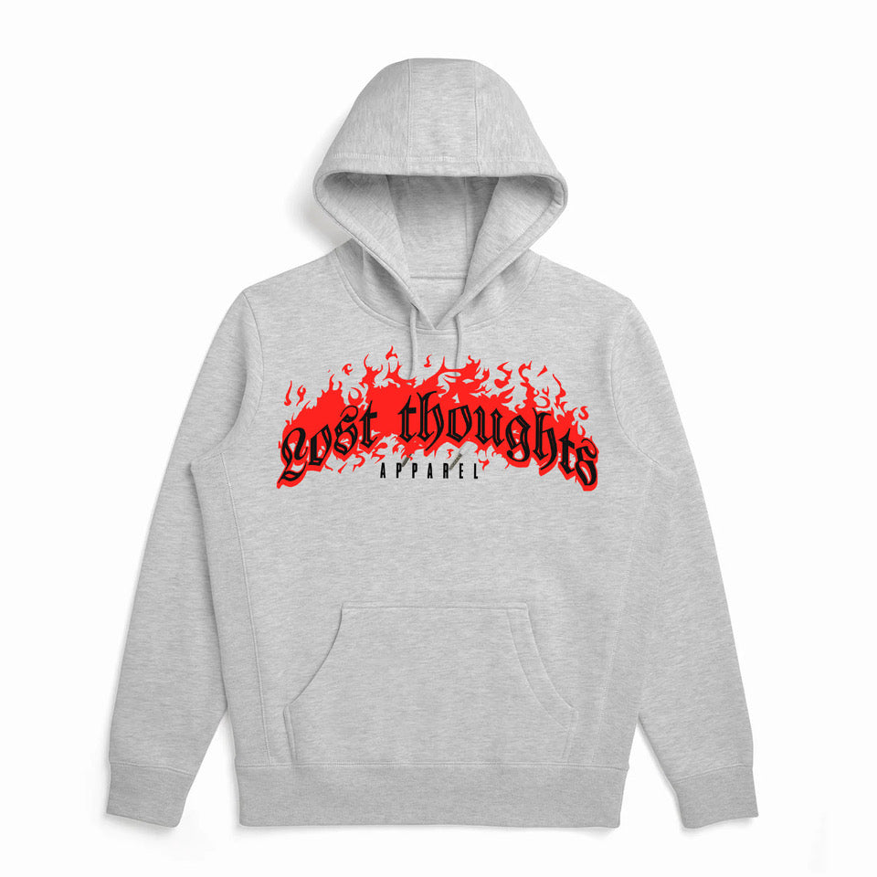 LOST THOUGHTS FLAME HOODIE